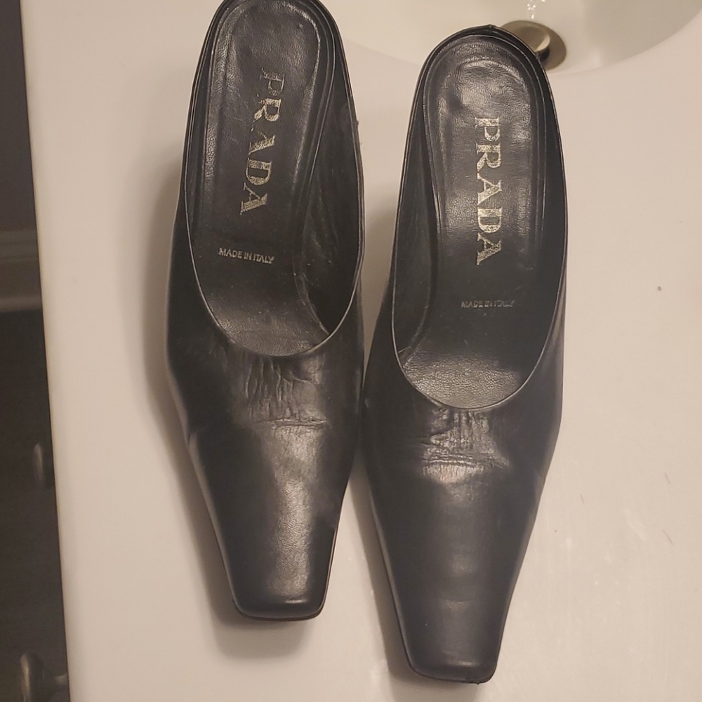 Prada Slip on Heels